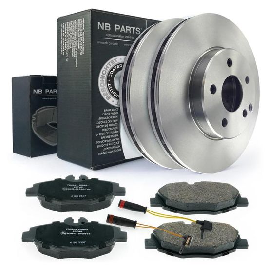 Kit Freins DBA : Disques 4000 Series T3 Slotted + Plaquettes De Frein Xtreme Performance 2x Dba42830s Db8849xp