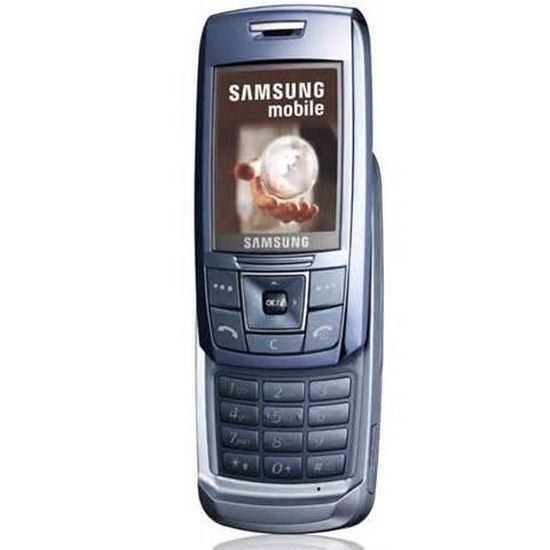 SAMSUNG E250 BLEU Cdiscount Téléphonie