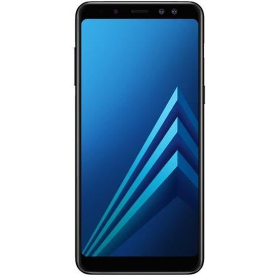 Samsung Galaxy A8 (2018) SM-A530F-DS smartphone double SIM 4G LTE 32 Go microSDXC slot GSM 5.6" 2220 x 1080 pixels (4-SM-A530FZKDPHN