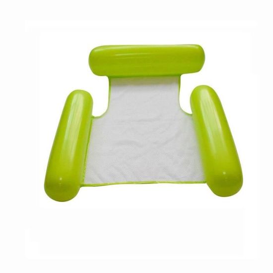 Hamac Gonflable Pour Piscine – Matelas D'Eau Avec Coussin Et Porte-Gobelet