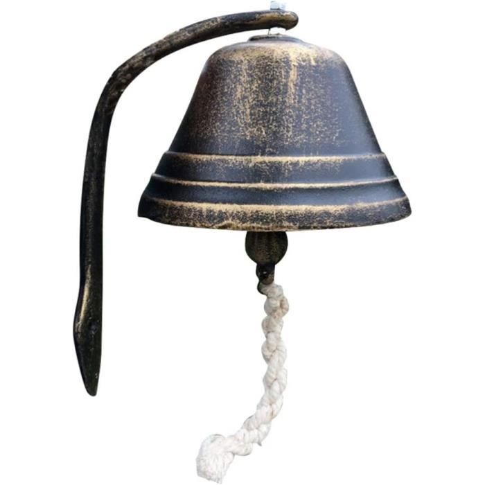 Sonnette Rustique en Fonte Cloche de Porte D'entrée Antique pour Porte ...