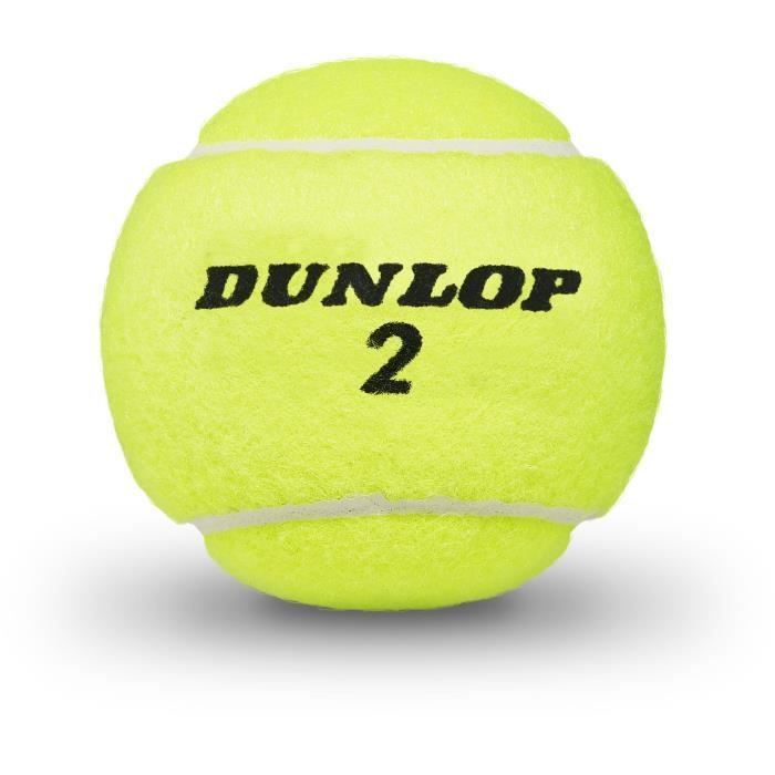 DUNLOP - Balles de Tennis Australian Open - Bipack 2 tubes 4 balles