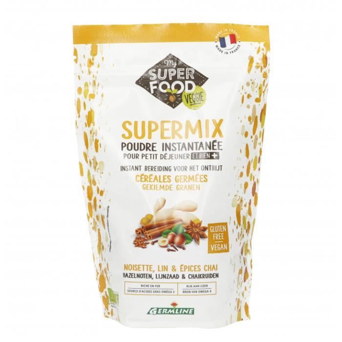 Supermix noisette-lin-épices chai 350gr - GermLine