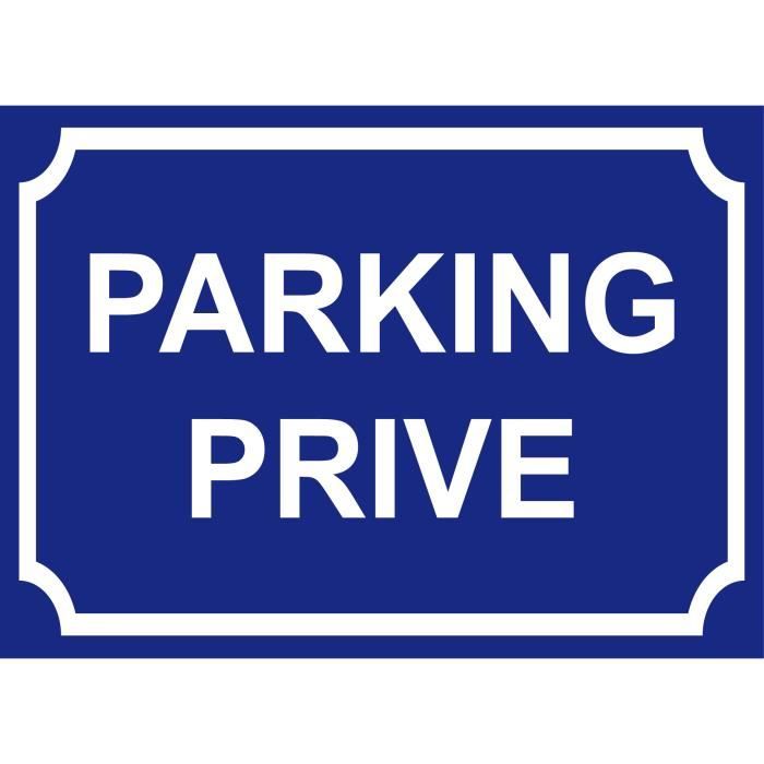 PARKING PRIVE PANNEAU 300X200mm