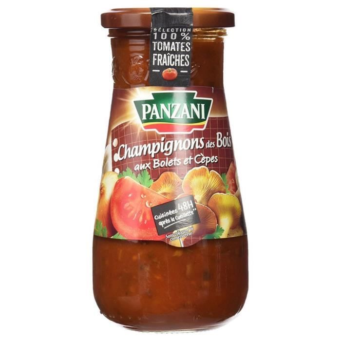 Panzani Sauce Tomates Champignons des Bois (lot de 6)