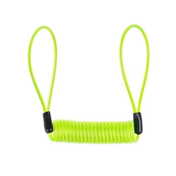 Câble de Rappel d'antivol pour Bloque Disque Moto Vélo 1.2 M