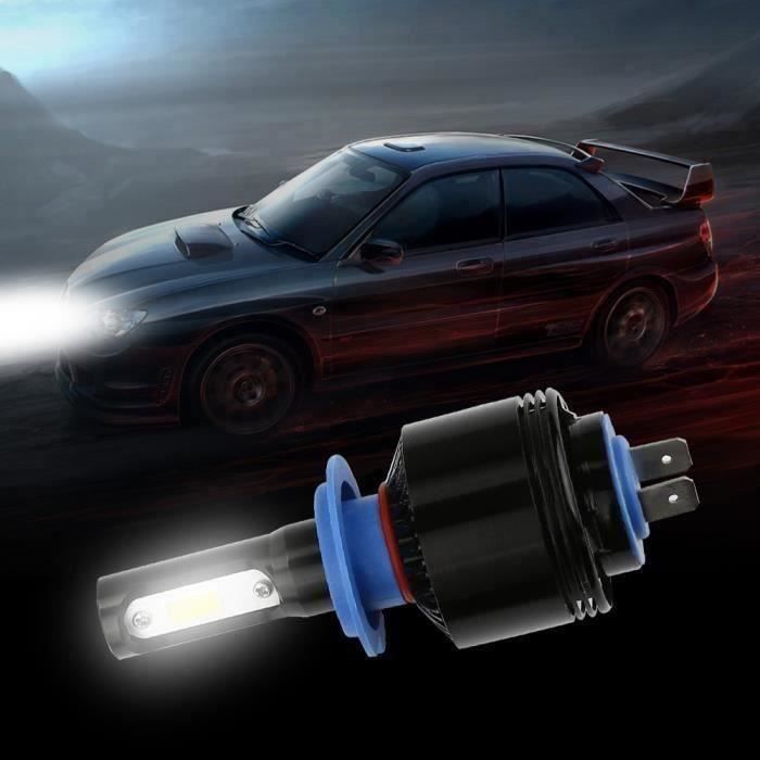 TH Phares voiture Kit conversion tout-en-un Ampoules LED - (H7) -4000Lm par 6500K Blanc RW071206