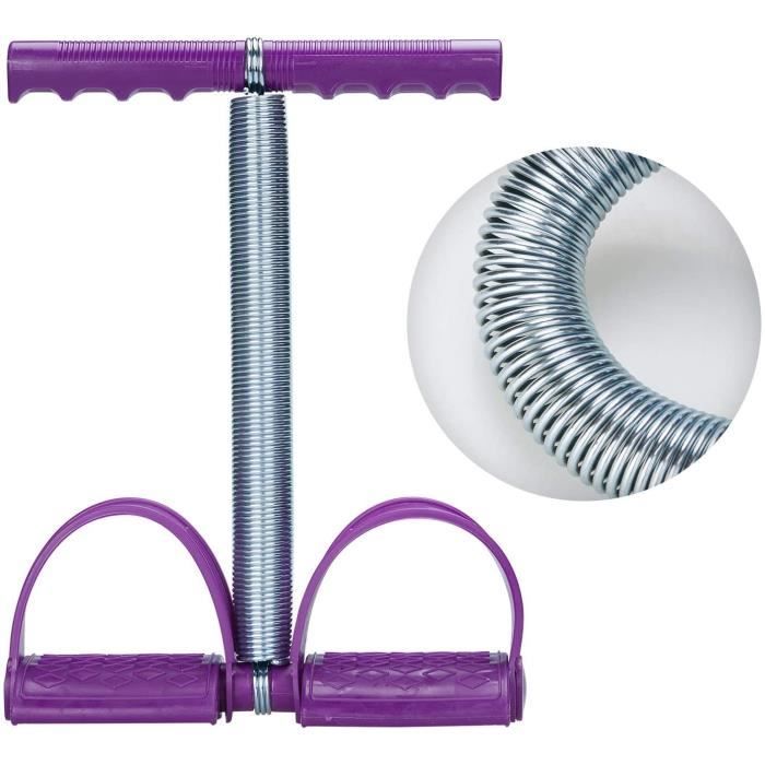 Corde de Tension multifonctionnelle ressort, Cordes de pédale pour Tube Bandes d'exercice de Musculation pour Gym Maison violet