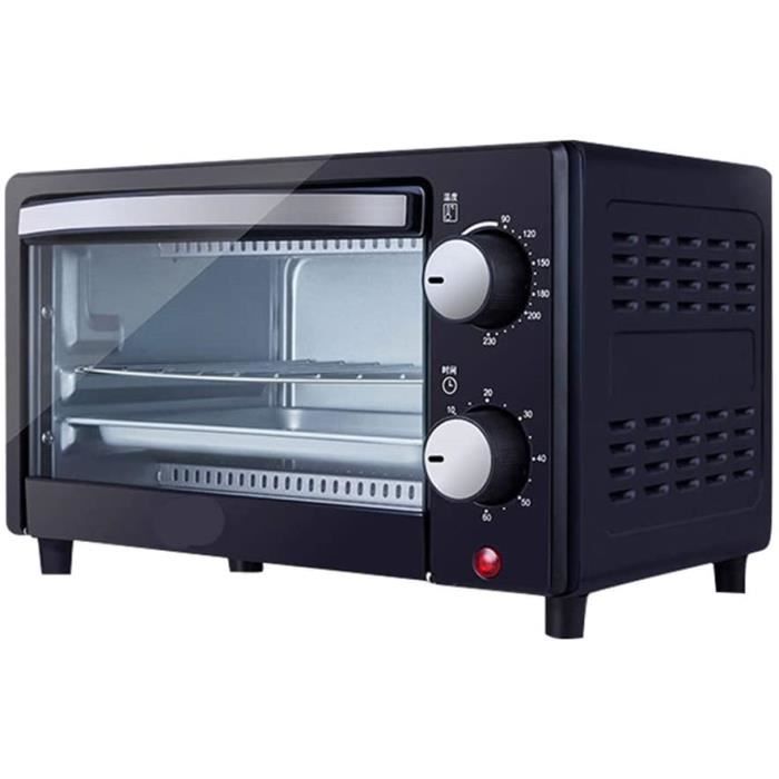 FOUR ASKLKD Mini Four Ménage Petite Multi-Fonctionnalité 12L Capacité Compacte Compact Glass Tempéra647