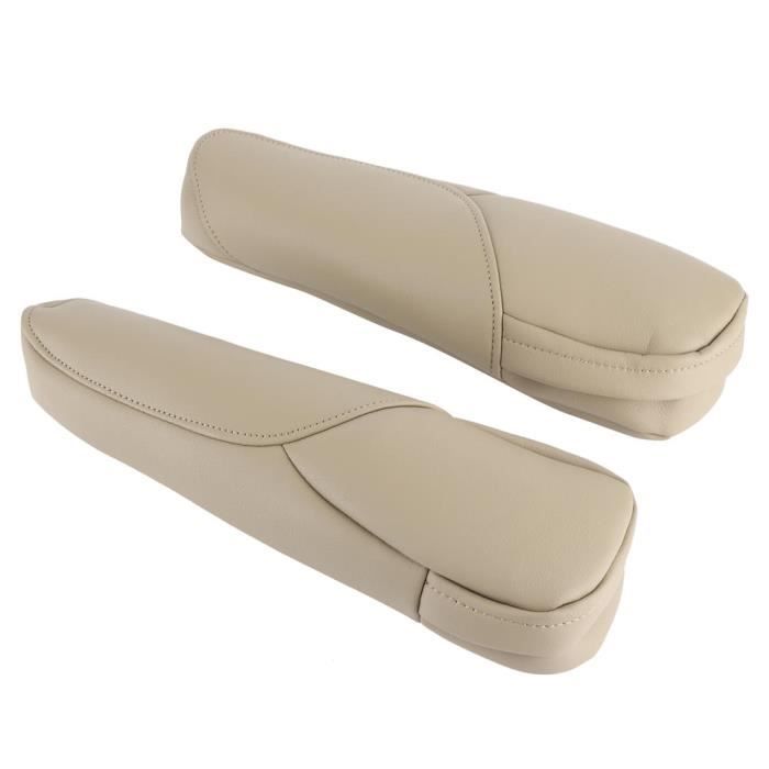 VBESTLIFE Garniture d'accoudoir de siège Garniture de Poignée d'Accoudoir de Siège en Cuir Microfibre Convient pour Honda CRV