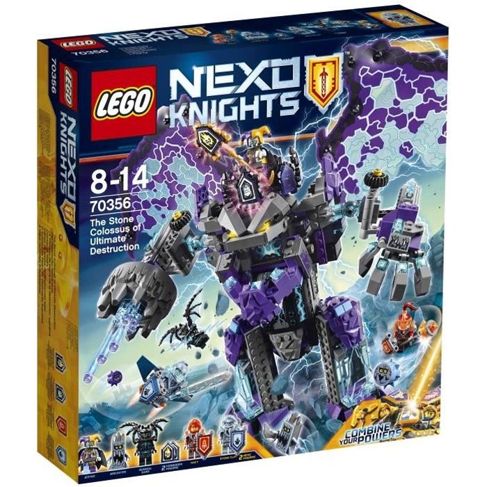 LEGO® Nexo Knights 70356 Le Colosse de Pierre de la Destruction suprême