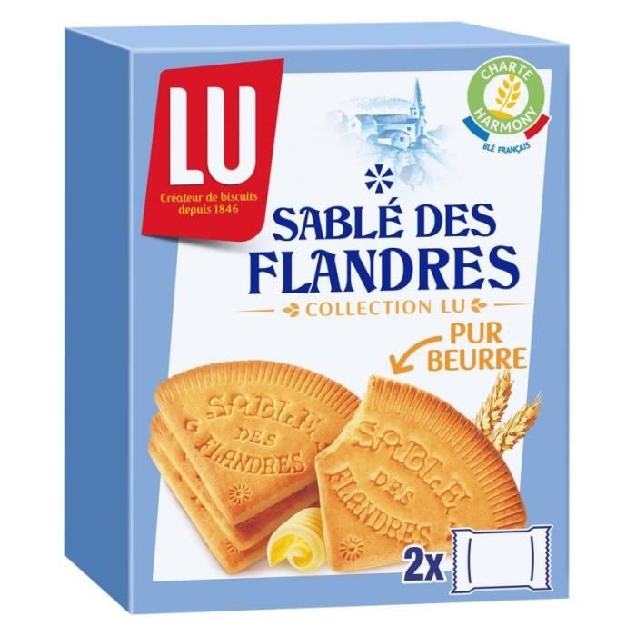 LU - Sablés Des Flandres Biscuits Secs 250G - Lot De 4
