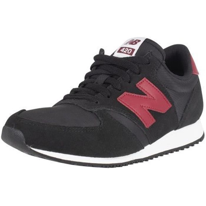 New Balance Homme 420 trainers en daim, Noir