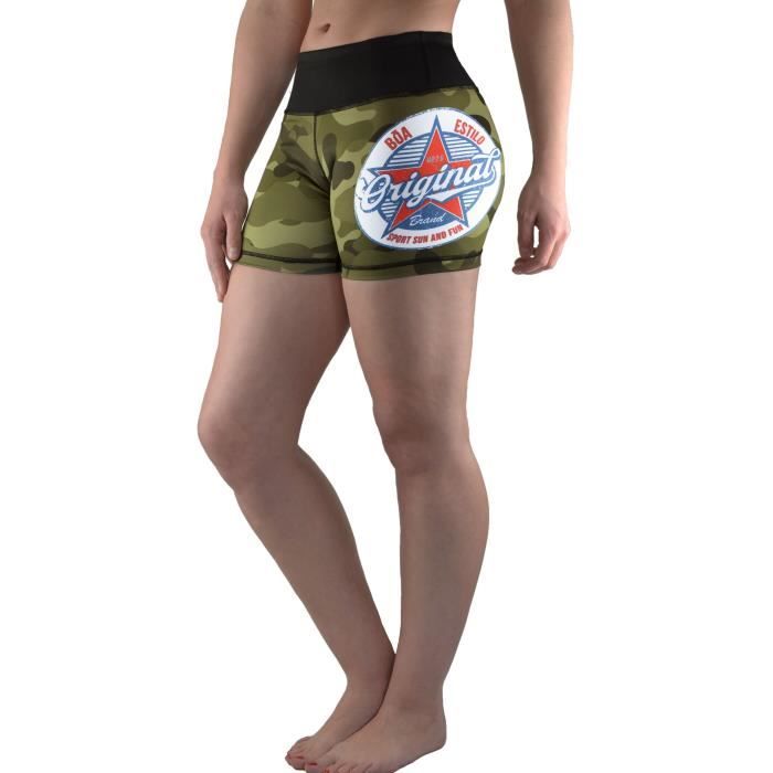 Short de compression femme Bo