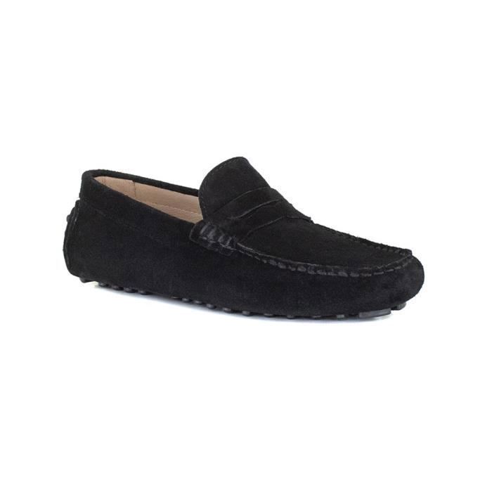 Mocassin Homme J.Bradford Cuir Noir JB-JULEN