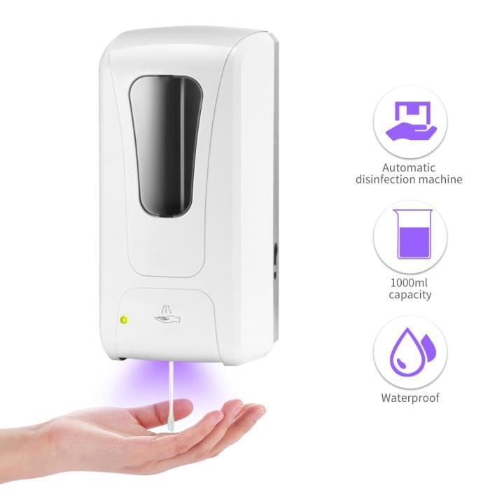 1000Ml Distributeur De Savon Automatique Mural Capteur Infra