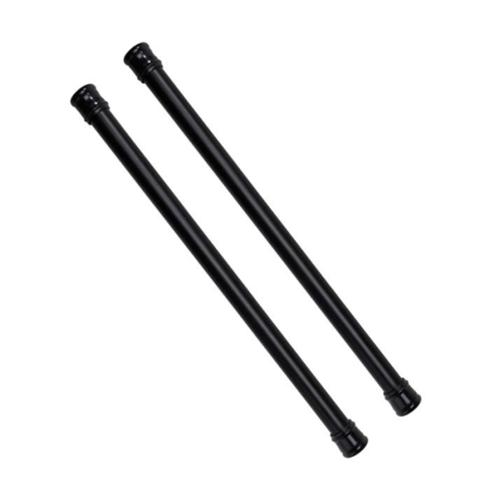 2 pièces antirouille conservateur extensible multifonction tiges télescopiques barres de Tension pour la maison RIDEAU DE DOUCHE