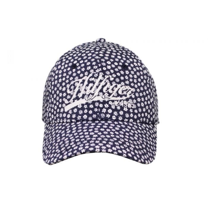 Casquette Tommy Hilfiger Floral bleu pour femme - Couleur: Bleu - Taille: TU