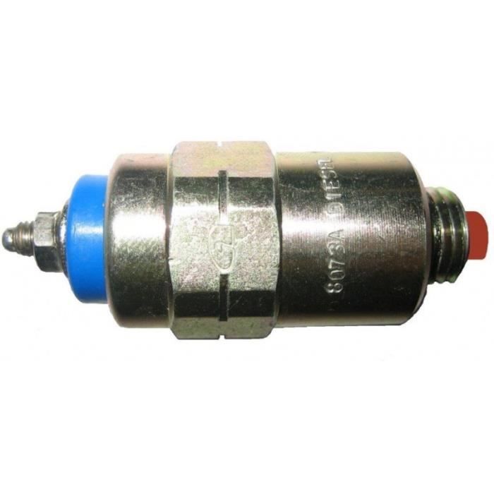 ELECTRO-VANNE D'ARRÊT ADAPTABLE MONTAGE ROTO-DIESEL