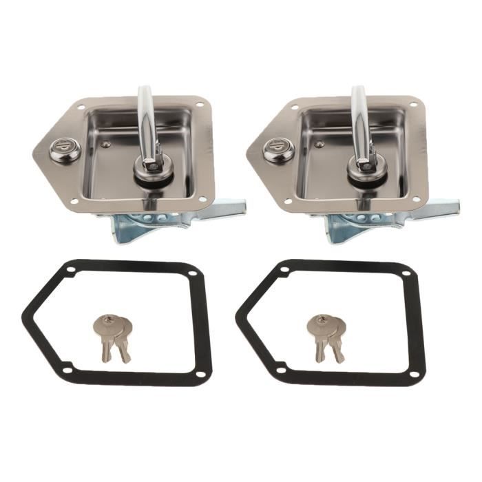 RACLETTE A NEIGE - DEGIVRANT Serrure de boîte à outils de camion de 2 morceaux