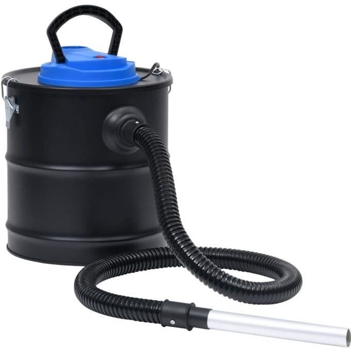 Aspirateur à cendres avec filtre HEPA 1200 W 20 L Acier HB007