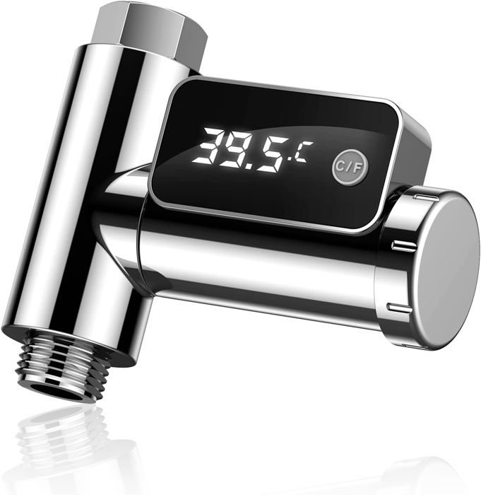 Thermomètre d'eau de douche, thermomètre d'eau de bain pour bébé à affichage numérique LED, affichage Celsius/Fahrenheits, écran tactile – acheter les meilleurs produits dans la boutique en ligne