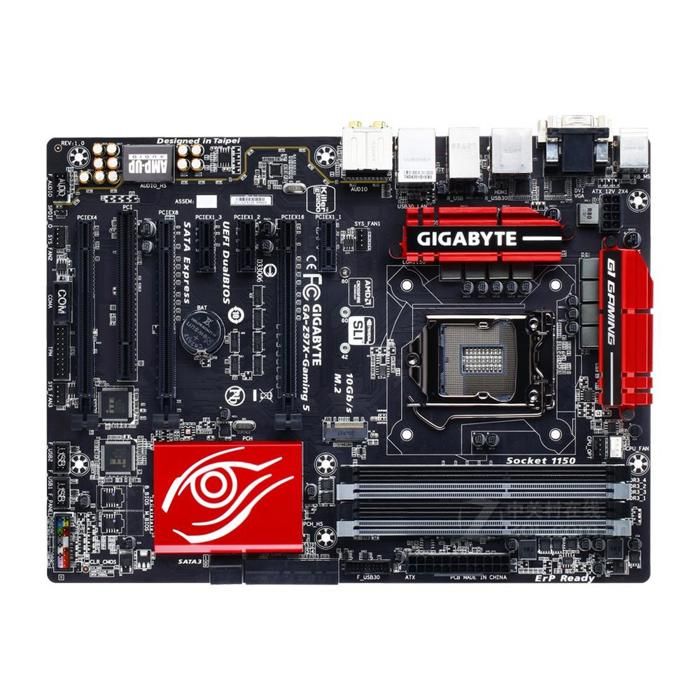 Carte mère GIGABYTE Z97X-Gaming 5 Intel Z97 Socket LGA1150 4xDDR3 SDRAM 32GB ATX - Gigabyte