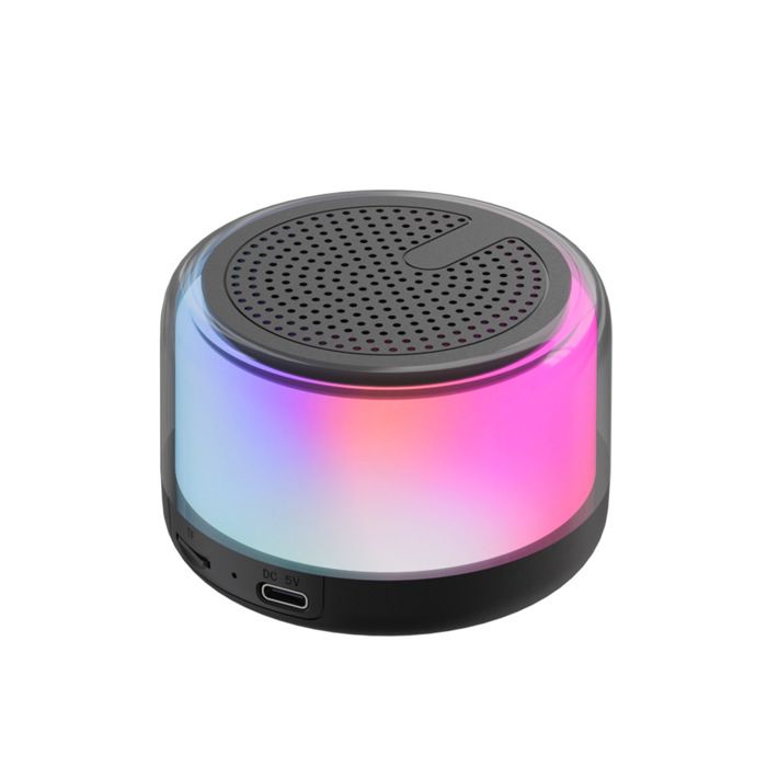 Enceintes connectées-Barre de son-Bluetooth 5.0-Enceintes Bluetooth-Enceinte Bluetooth Lumineuse-Enc