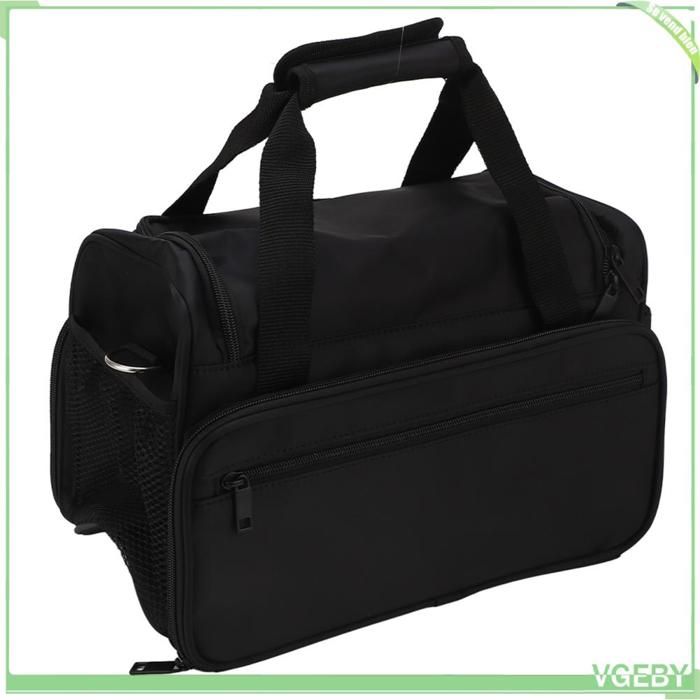 Sac De Voyage Pour Costume Pierre Cardin - Vert Et Marron - Plusieurs Poches - Occasion TBE