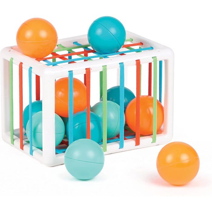 Cube De Tri De Formes Sensoriel Pour Bébé 1-3 Ans - Blocs D'éveil Colorés Avec Textures - Développe Motricité Fine