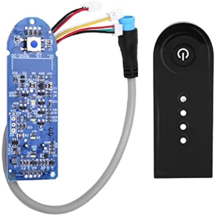 Tableau de bord électrique pour scooter - En plastique - 7 x 3 x 2 cm - Compatible avec Xiaomi pour M365 Pro Pro2 Mi3 Pro - Pièce de rechange pour un