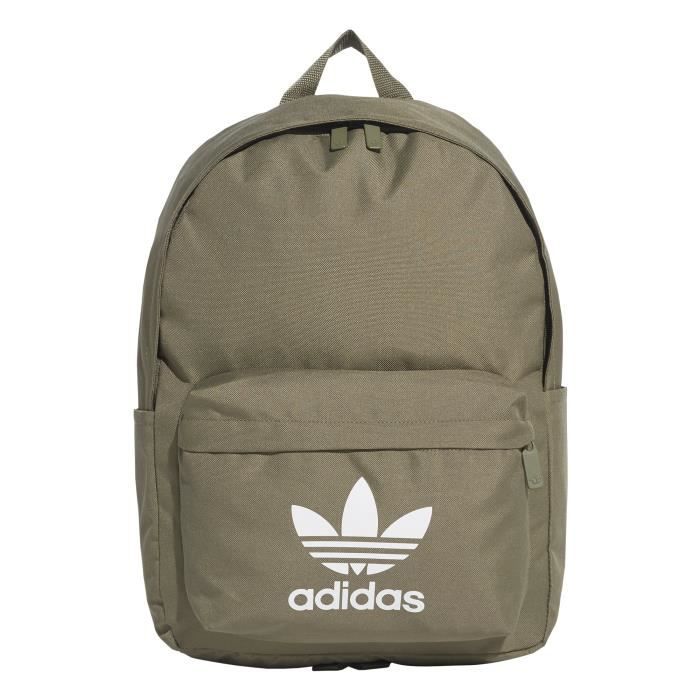 Sac dos adidas Originals Adicolor kaki clair blanc TU