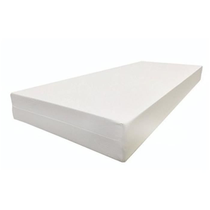 MATELAS AU-DESSOUS DU 9 ZONES 75x190 cm COMPLÈTEMENT DÉHOUSSABLE SUR TOUS LES 4 CÔTÉS23 CM DÉPAISSEUREN POLYURÉTHANE EX...
