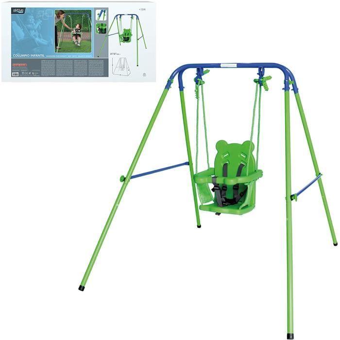 Aktive Balancelle Bebe Exterieur 119 X 140 X 148 Cm Poids Maximum 25 Kg 12 Mois 404 Cdiscount Jeux Jouets