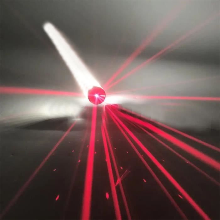 220V UK UK AU Plug - Laser rouge 60 cm - Bâton Stroboscopique LED  Rechargeable avec Lumière Laser Électroniqu