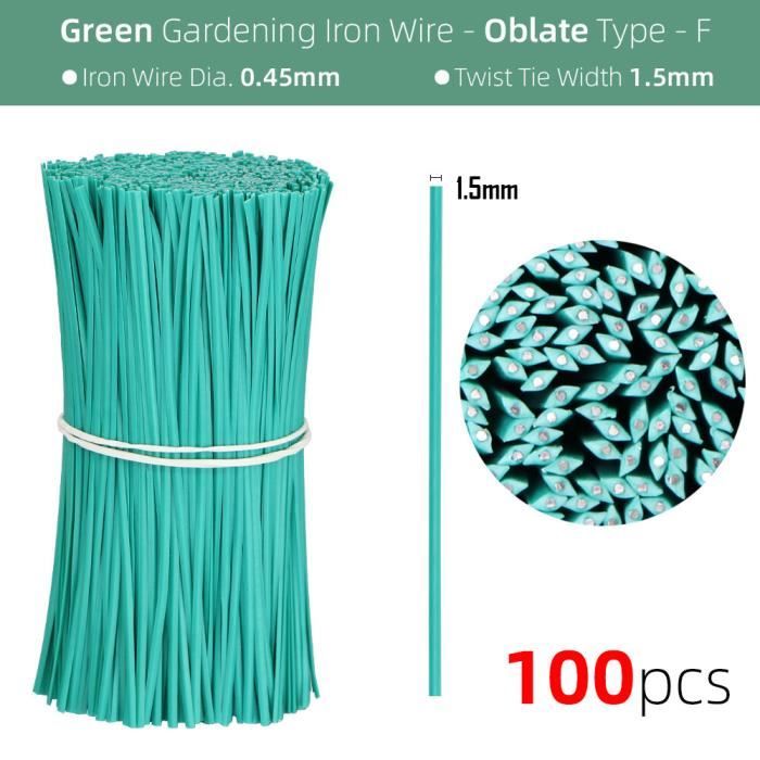 25 Tuteurs Plantes Bambou 30 Cm + 50 Attaches - Pour Jardin, Pots - Piquets Solides 5 Mm