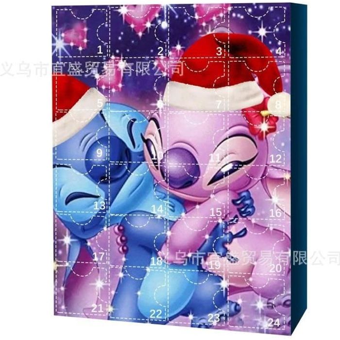Calendrier de l'avent lilo et stitch Noël Noel 24 figurines personnages  Disney dessin animé enfant garçon filles jouet fête - Cdiscount Jeux -  Jouets