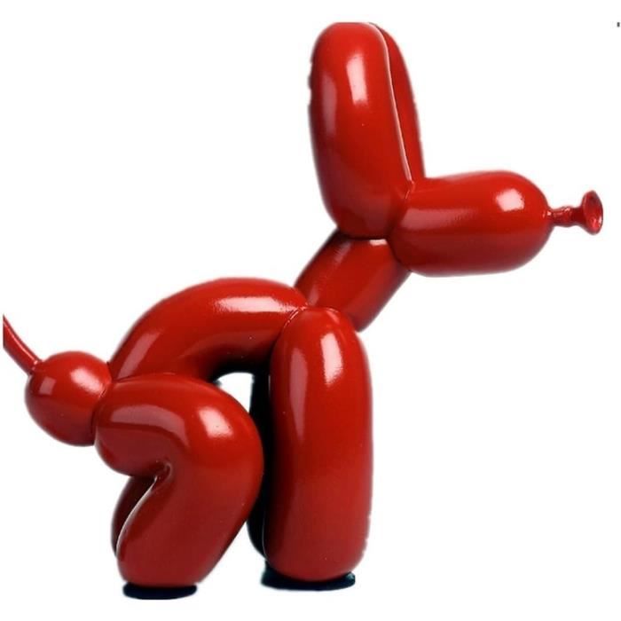 YOYUMI Sculpture Ballon Chien Ornement Simple Résine Artisanat Maison