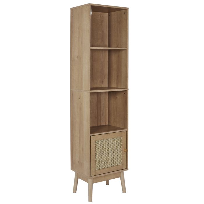 Colonne De Rangement - Home Deco Factory - Bali - 1 Porte - Marron