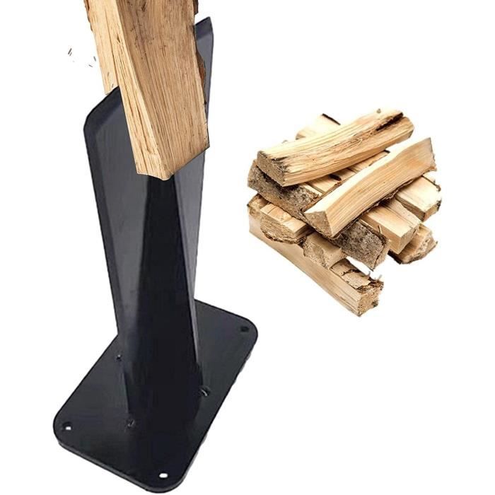 Randaco Fendeuse à bois manuelle avec marteau et sac Fendeur de bois de  chauffage manuel Cale