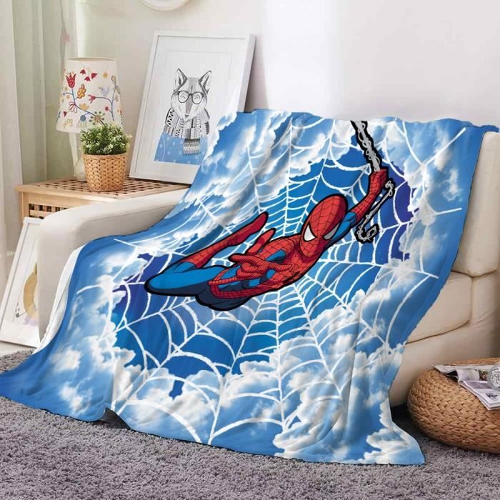 Couverture Polaire En Flanelle 100x150cm Garcon Fille Bebe Blanket Bleu Cdiscount Maison