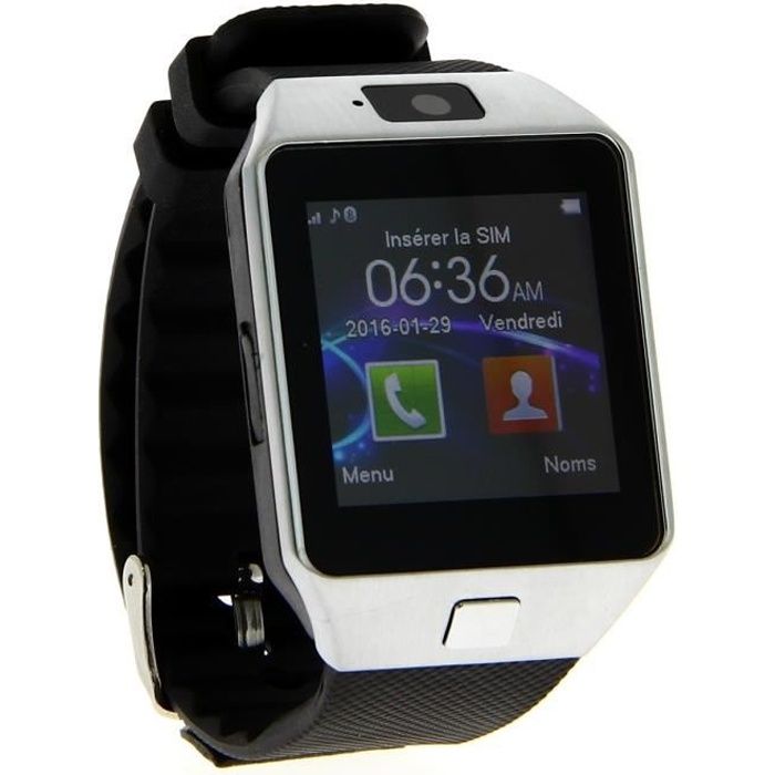 MONTRE CONNECTEE COMPATIBLE ADROID APPEL SMS KIT MAIN LIBRE