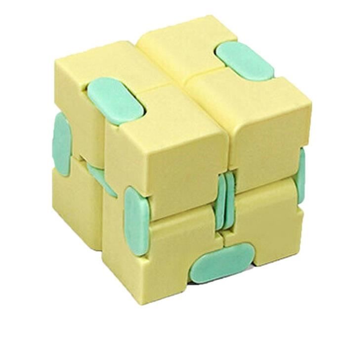 Cube Anti-Stress Steemjoey - 6 Modules Apaisants, Silencieux, Portable
