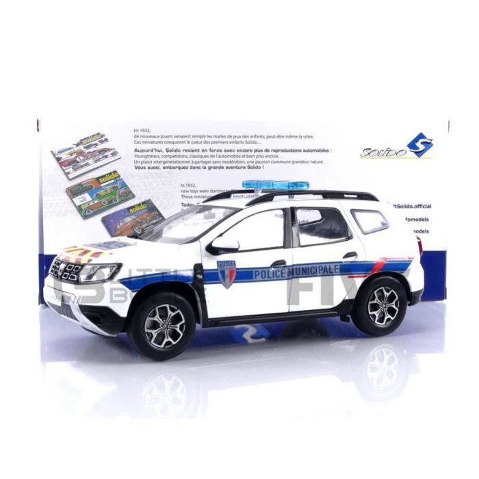 SOLIDO Dacia Duster Phase 2 Police Municipale 1/18 S1804606