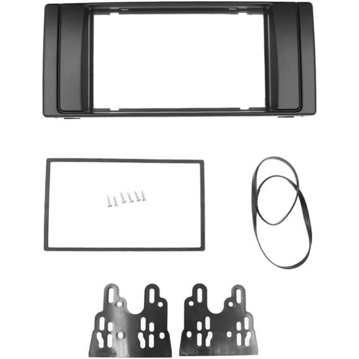 Cornice Adattatore 2DIN Per Panda 2003-2012 – Per Autoradio MP5 E Navigatore GPS Da 7 Pollici