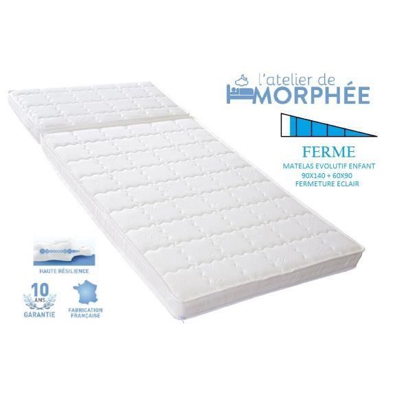 Matelas evolutif 90x140 + 60x90 - Cdiscount Puériculture & Eveil bébé