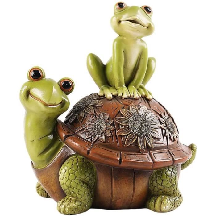 Statue De Tortue Grenouille Jardin Grenouille Grenouille De La Tortue