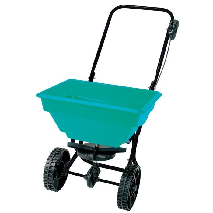 Semoir de jardin - Greenmill - GR0035 - Epandeur rotatif - Capacité 15L - Facile à nettoyer