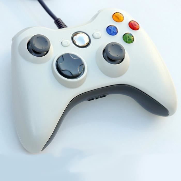 Xbox 360 Filaire Controleur de Jeux DualShock Bluetooth
