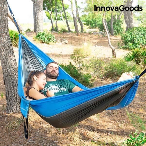 Hamac Eno Double Nid – Deux Tons Bleu, Capacité 400 Lb, 2 Personnes (occasion)